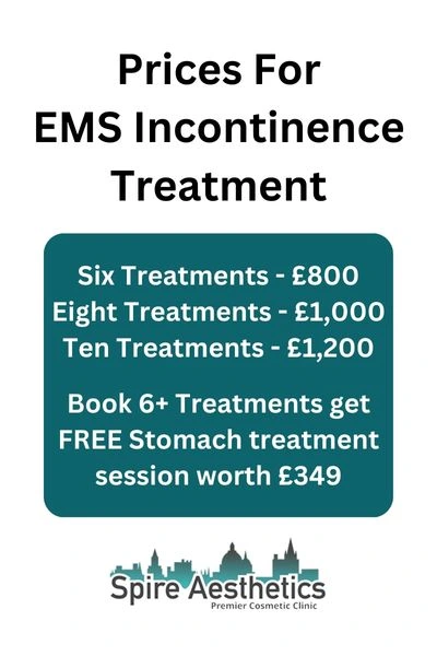 EMS Incontinence Treatment Prices Liverpool