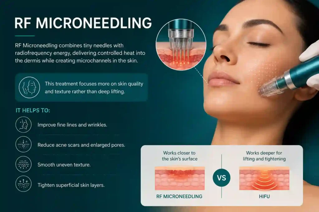 What Does RF Microneedling Do That HIFU Alone Cannot Liverpool