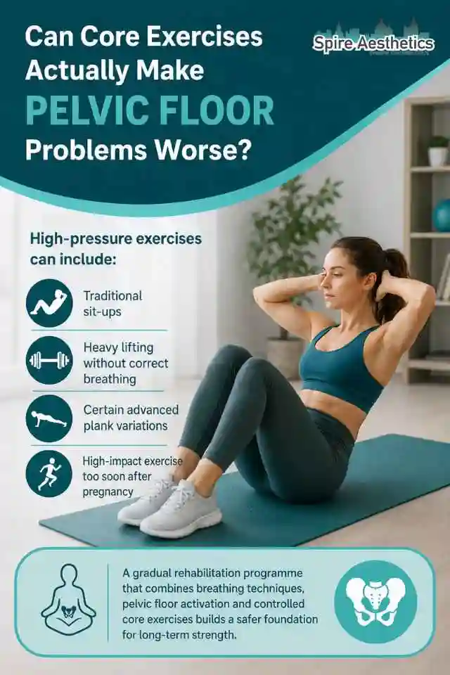 Can Strengthening Your Core Alone Actually Make Pelvic Floor Problems Worse Liverpool?